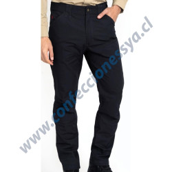 Pantalon Ox. Grib Negro De...