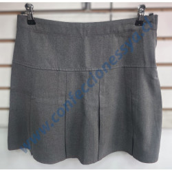 Falda Casimir Melange De 8...